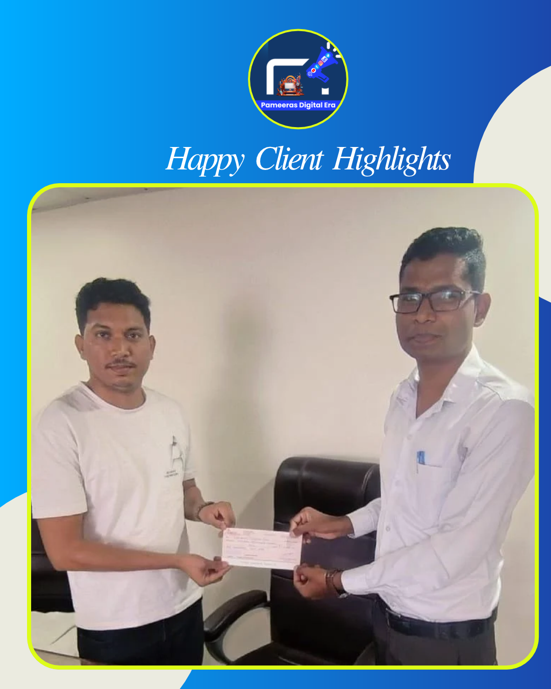 client trust cheque digital marketing services pameeras digital era 1 1