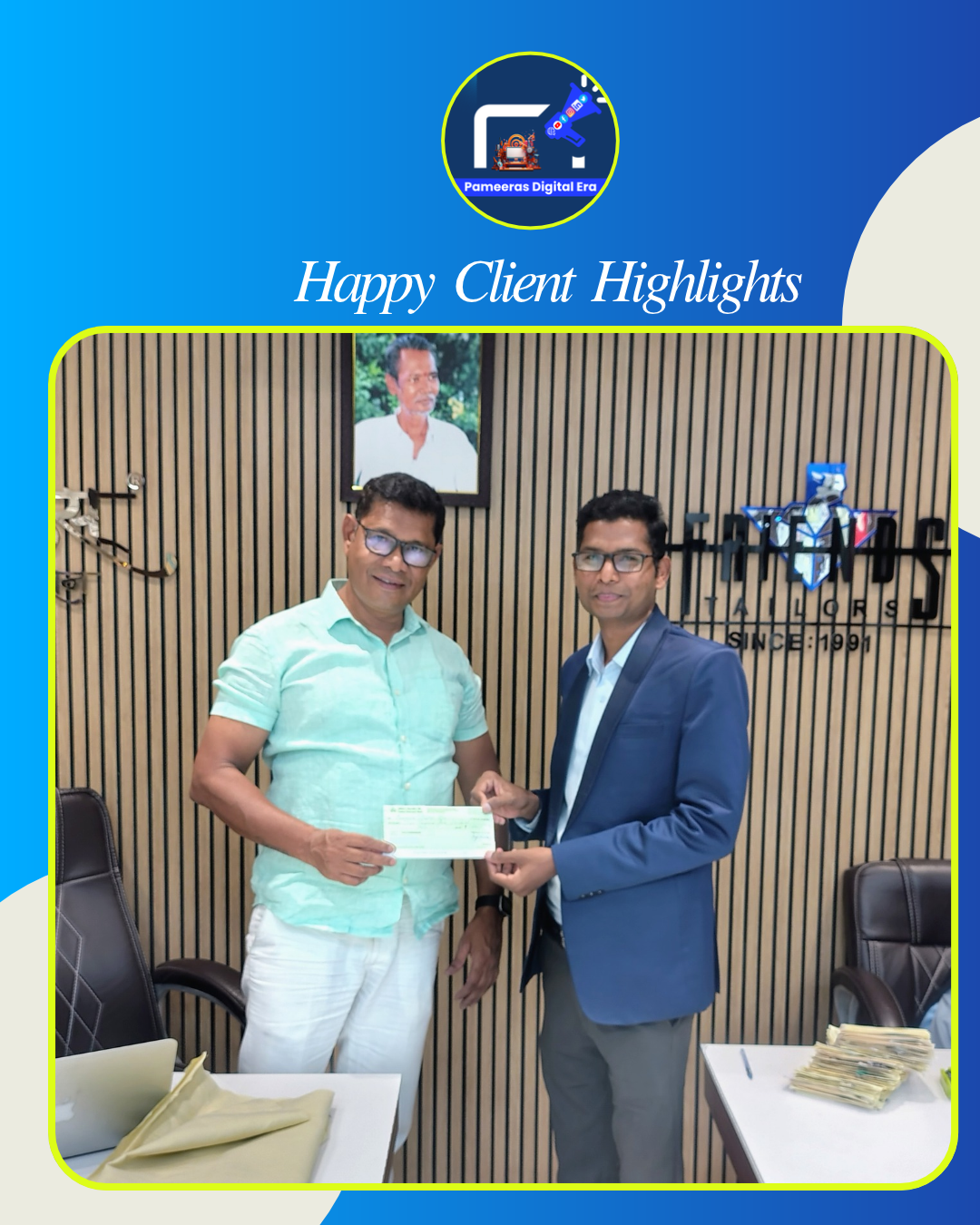 client trust cheque digital marketing services pameeras digital era 1